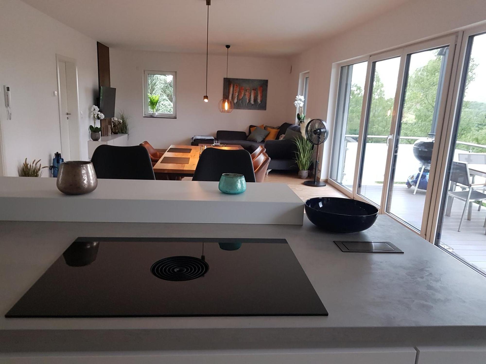 Traumhafter Ausblick, Modern Mit Komfort Und Stil Hardert Kültér fotó